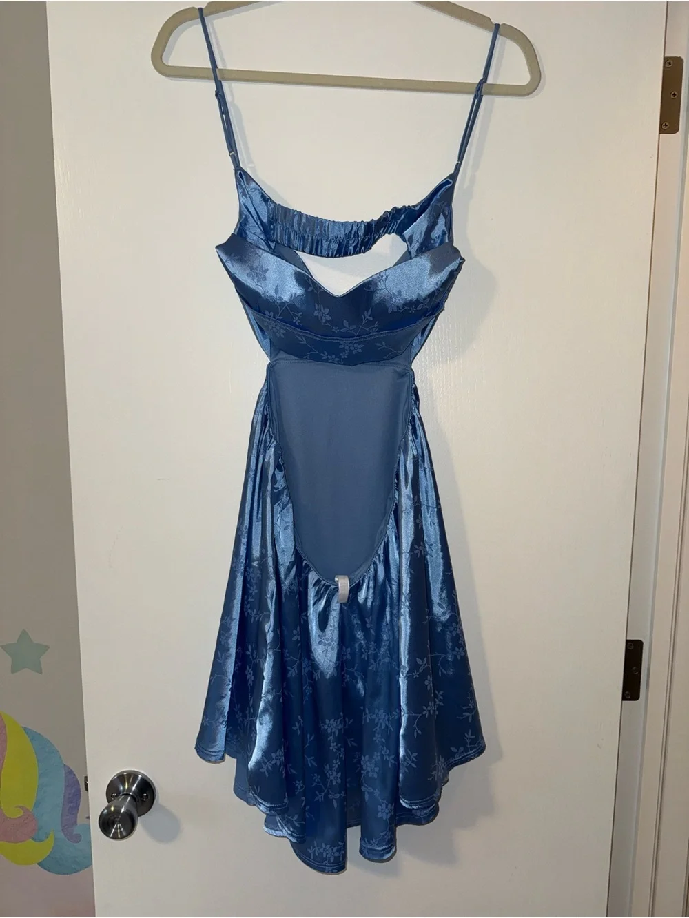 Lucy in the Sky Satin Floral Dress